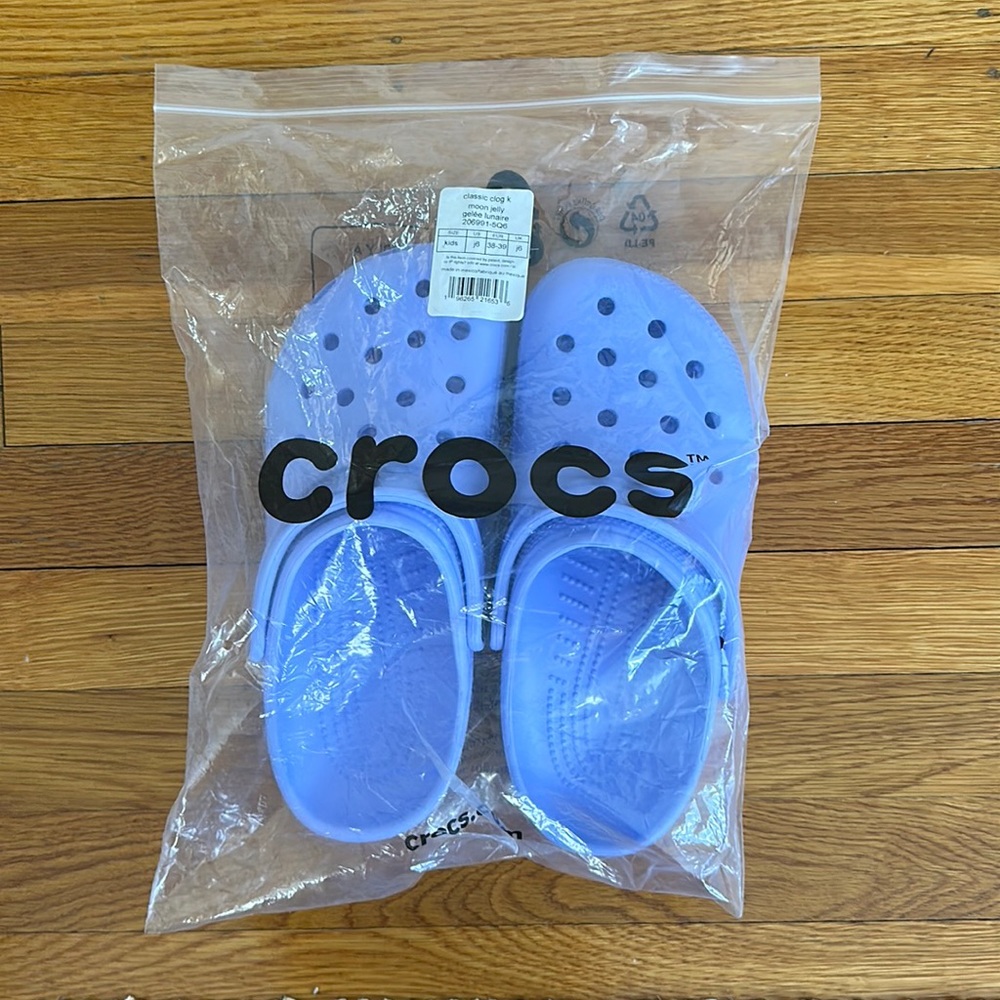 Indigo Crocs